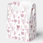 甘いハートパターン フェイバーボックス (オープン)