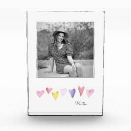 甘いハート名PHOTO Love Mothers Day Gift フォトブロック