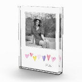 甘いハート名PHOTO Love Mothers Day Gift フォトブロック (右)