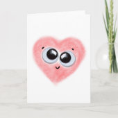 甘いハート空白の カード (正面)