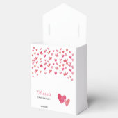 甘いハート赤ちゃんシャワーありがとう フェイバーボックス (オープン)