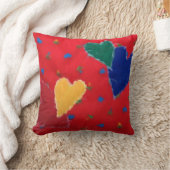 甘いハート クッション (ブランケット)