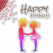 甘いハート シール (正面)