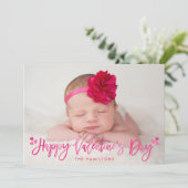 甘いハート |バレンタインデーのフォトカード シーズンカード (スタンド正面)