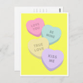 甘いハート ポストカード (正面/裏面)