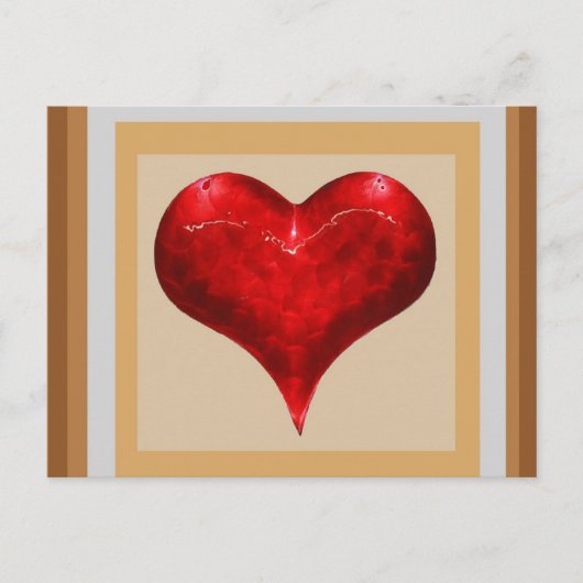 甘いハート- LOVEは空中にある ポストカード (正面)