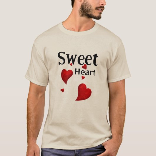 甘いハート Tシャツ (正面)
