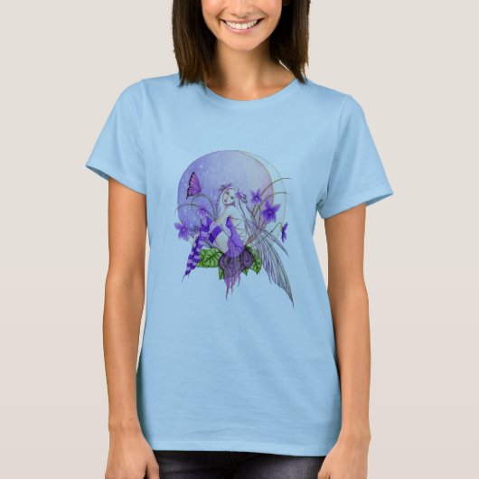 甘いバイオレットの月 Tシャツ (正面)
