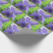 甘いバイオレット ラッピングペーパー (角)