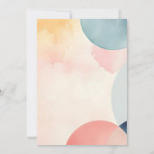 甘いバニーイースターブランチ&エッグ狩り 招待状 (裏面)