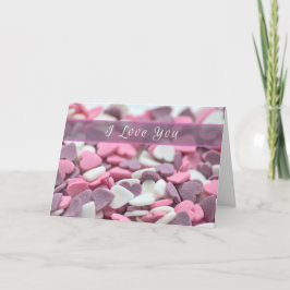 甘いバレンタインに砂糖ハート! カード