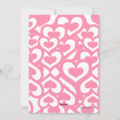 甘いバレンタインカップケーキ シーズンカード (裏面)