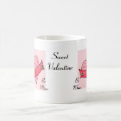 甘いバレンタインデー コーヒーマグカップ (中央)