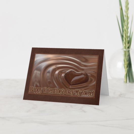 甘いバレンタイン シーズンカード (正面)