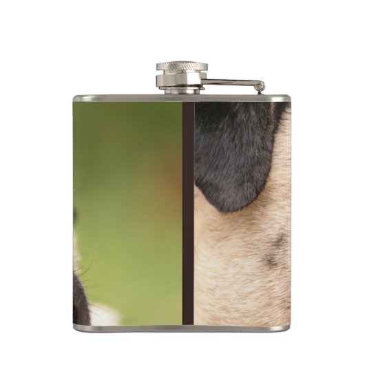 甘いパグ フラスク (裏面)