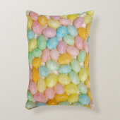 甘いパステルジェリービーンズ復活祭キャンディ アクセントクッション (正面(垂直))