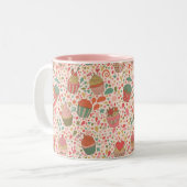 甘いパターン ツートーンマグカップ (正面左)