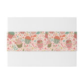 甘いパターン 招待状ベリーバンド (裏面例)