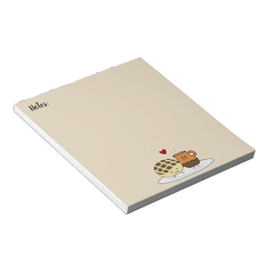 甘いパンのココア鍋のdulceのメキシコ人の外耳 ノートパッド (アングル)