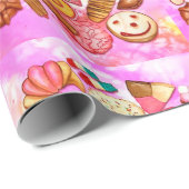 甘いパンのメキシカンパン ラッピングペーパー (ロールコーナー)