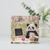 甘いパンダと花の妊娠の発表 シーズンカード (スタンド正面)