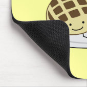 甘いパン熱チョコレートパンdulceメキシコのコンチャ マウスパッド (コーナー)