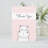 甘いヒッポ サンキューカード (スタンド正面)