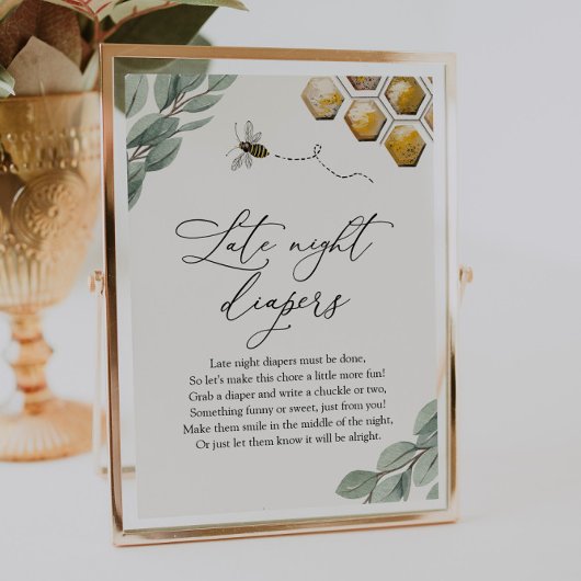 甘いビーズユーカリ晩夜おむつ ポスター