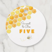 甘いビー子供の誕生日 フェイバータグ (裏面)