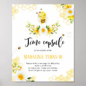 甘いビー1st蜂の日タイムカプセルの誕生日 ポスター (正面)