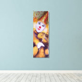 甘いピエロ遊のバイオリン キャンバスプリント (インサイチュ (ウッドフロア))