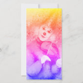 甘いピエロ遊のバイオリン サンキューカード (裏面)