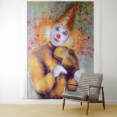 甘いピエロ遊のバイオリン タペストリー (インサイチュ)