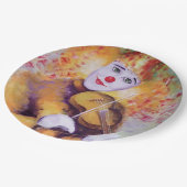 甘いピエロ遊のバイオリン ペーパープレート (アングル)