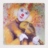 甘いピエロ遊のバイオリン ラベル (デザイン1)