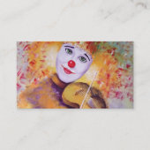 甘いピエロ遊のバイオリン 名刺 (正面)