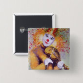 甘いピエロ遊のバイオリン 缶バッジ (正面&裏面)