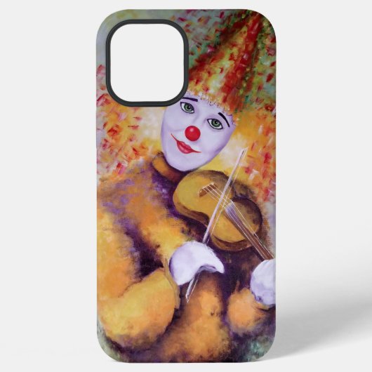 甘いピエロ遊のバイオリン iPhoneケース (裏面)
