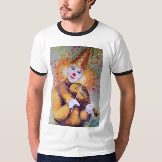 甘いピエロ遊のバイオリン Tシャツ (正面)