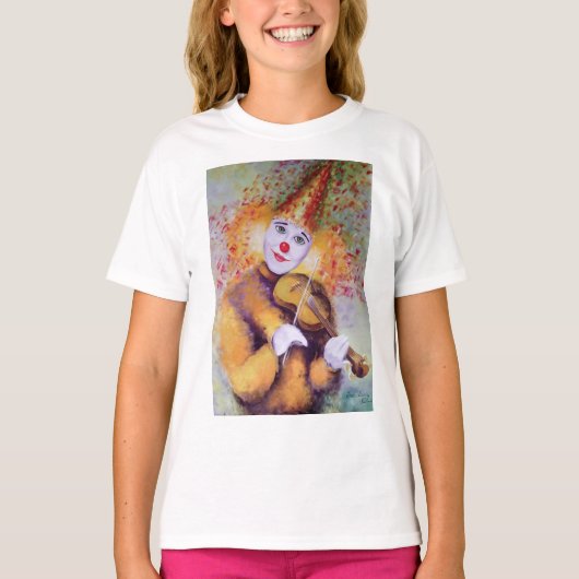 甘いピエロ遊のバイオリン Tシャツ (正面)