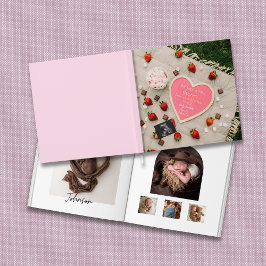 甘いピクニックの赤ちゃんの写真集記念ブック ゲストブック