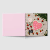 甘いピクニックベビー写真集の記念品 ゲストブック (全面)