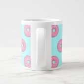 甘いピンクのグレードドーナツ ジャンボコーヒーマグカップ (裏面)