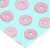甘いピンクのグレードドーナツ ミディアムテーブルランナー (コーナー)