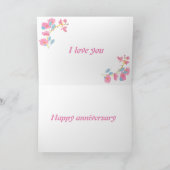 甘いピンクの夢 カード (内部)