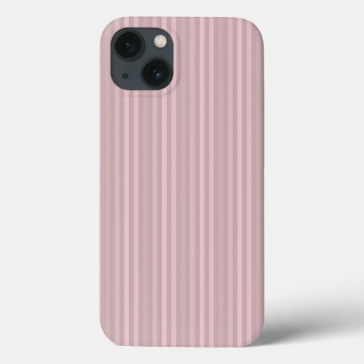 甘いピンクの縦ストライプ模様 Case-Mate iPhoneケース (裏面)