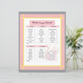 甘いピンクの象の赤ちゃんシャワーあなたの財布のゲーム