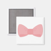 甘いピンクボウ マグネット (正面/裏面)