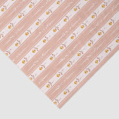 甘いピンク色のラインストライプがエレガント咲く 薄葉紙 (詳細)