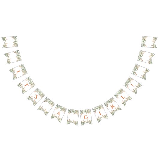 甘いピーチフローラバンティング国旗 バンティングフラッグ (全)